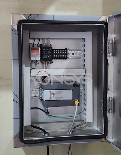 통신 판넬 사진